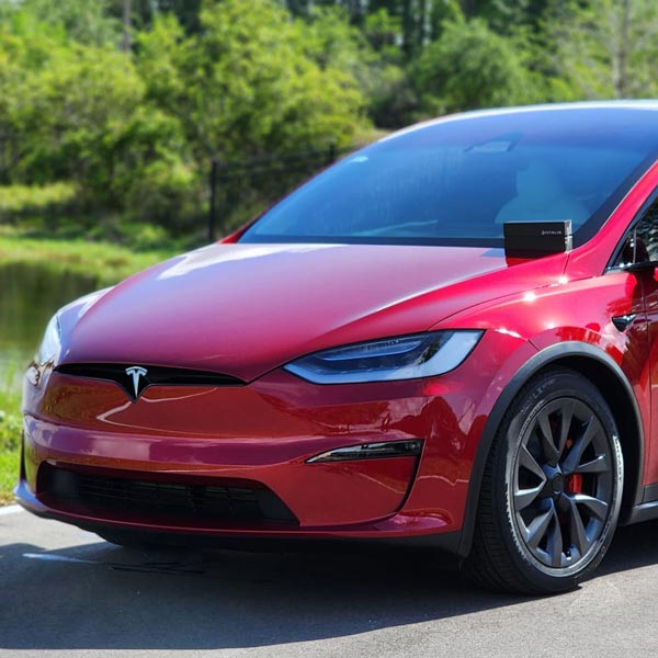 red tesla